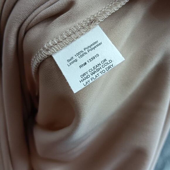 NEW SHOW ME YOUR MUMU June Maxi Dress Small Dune Chiffon Ruffle Straps Bridesmai - Picture 8 of 10